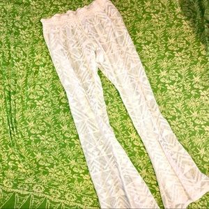 Rip Curl Hollow Out Flowy Beach Pants